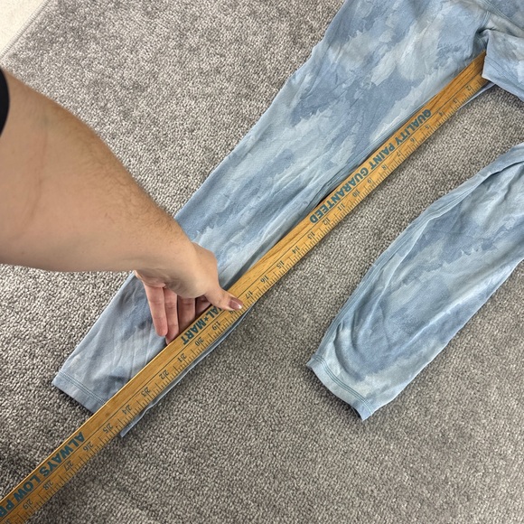 Patagonia Blue Patterned Skinny Leggings Athletic Active Work Out Womens XS - Picture 4 of 9